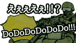 military sticker TRIGGER HAPPY sticker #14515124