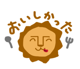 Mr. Lion 1 sticker #14515175