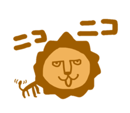 Mr. Lion 1 sticker #14515177