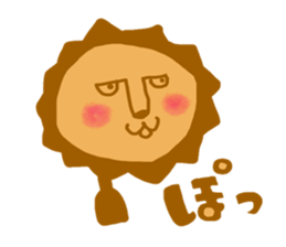 Mr. Lion 1 sticker #14515186