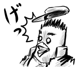 B.B(Boss Bird) Japanese ed sticker #14515922