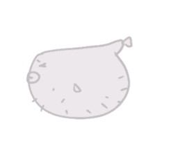 Puffer fish NiNi sticker #14516016