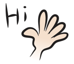 Myhand talk sticker #14516479
