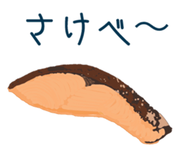 Mr. Salmon roe sticker #14516710