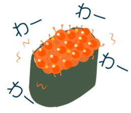 Mr. Salmon roe sticker #14516725