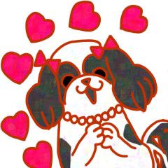 Cute animals with strong greed