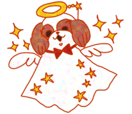 Cute animals with strong greed sticker #14516767