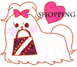 Cute animals with strong greed sticker #14516769