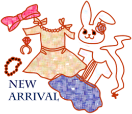 Cute animals with strong greed sticker #14516775