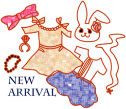 Cute animals with strong greed sticker #14516775