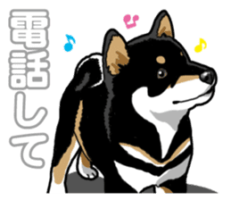 Daily Black Shiba Inu 5 sticker #14517103