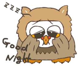 Kura's owls sticker #14517523