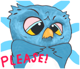 Kura's owls sticker #14517524