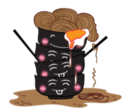 Very Funny Ramen Character sticker #14517583