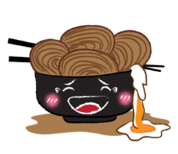 Very Funny Ramen Character sticker #14517588