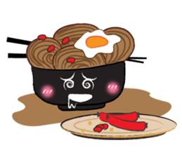 Very Funny Ramen Character sticker #14517589