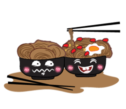 Very Funny Ramen Character sticker #14517590