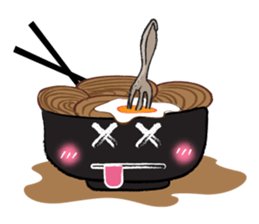 Very Funny Ramen Character sticker #14517591