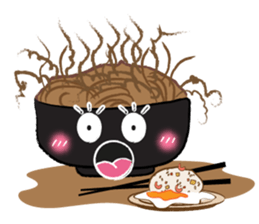 Very Funny Ramen Character sticker #14517592