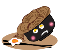 Very Funny Ramen Character sticker #14517593