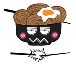 Very Funny Ramen Character sticker #14517594