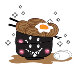 Very Funny Ramen Character sticker #14517596