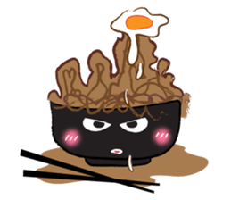 Very Funny Ramen Character sticker #14517599