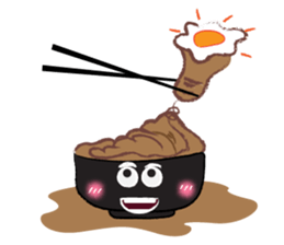 Very Funny Ramen Character sticker #14517600