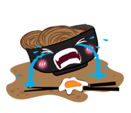 Very Funny Ramen Character sticker #14517601