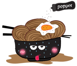 Very Funny Ramen Character sticker #14517605