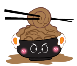 Very Funny Ramen Character sticker #14517606