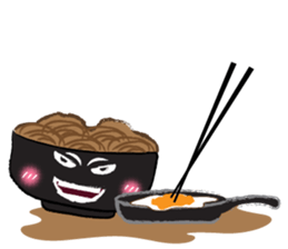Very Funny Ramen Character sticker #14517607