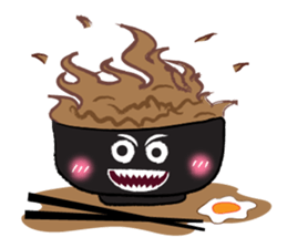 Very Funny Ramen Character sticker #14517608
