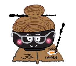 Very Funny Ramen Character sticker #14517610
