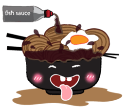 Very Funny Ramen Character sticker #14517611
