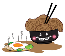 Very Funny Ramen Character sticker #14517614