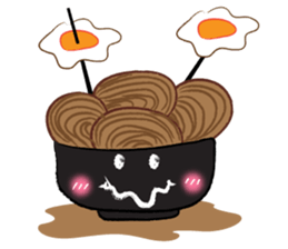 Very Funny Ramen Character sticker #14517615