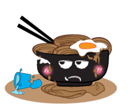 Very Funny Ramen Character sticker #14517616