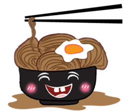 Very Funny Ramen Character sticker #14517618