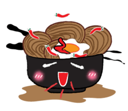 Very Funny Ramen Character sticker #14517619