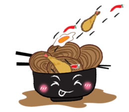 Very Funny Ramen Character sticker #14517620