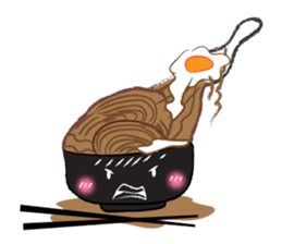 Very Funny Ramen Character sticker #14517621