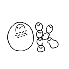 white animals in TOYAMA sticker #14517625