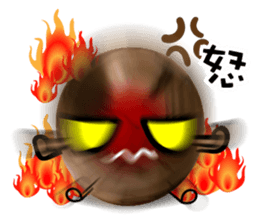 sad Mr.tea egg sticker #14517683