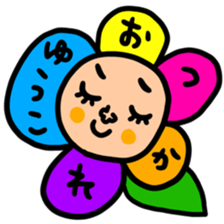 Many set Yuko sticker #14518195