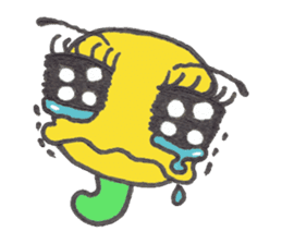 Caterpillar Gorotan and Snail Kururu sticker #14519611