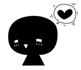 Blacky sound sticker #14519665