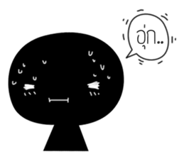 Blacky sound sticker #14519680