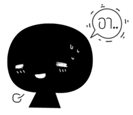 Blacky sound sticker #14519681