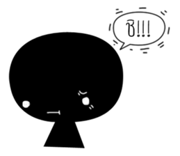 Blacky sound sticker #14519686